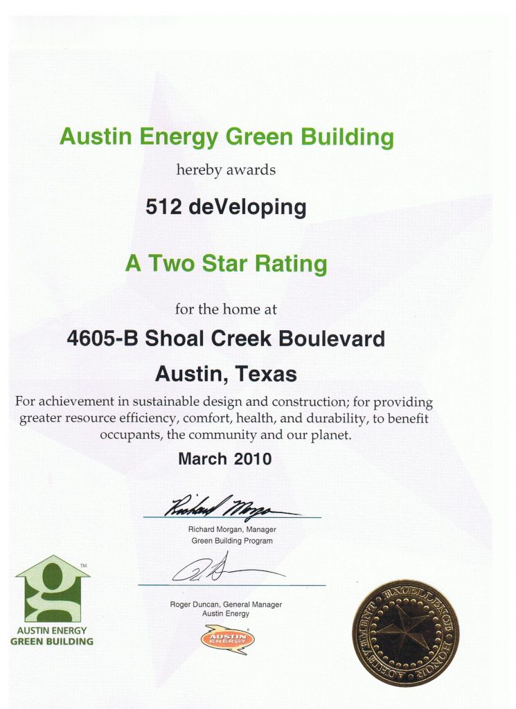 important green building certificate
